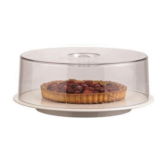 Platou rotunda din polistiren pentru tarte