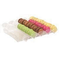 Suport Prezentare Macarons transparent, plat